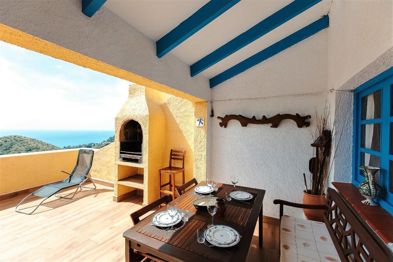 Villa House With Terrace, Amazing Views And Private Shared Pool Mojácar Exterior foto